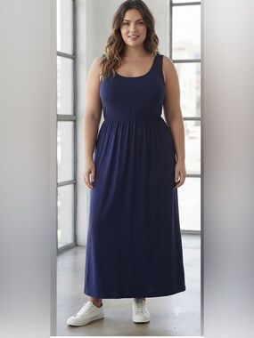 Amazon Essentials Women's Tank Waisted Maxi Dress